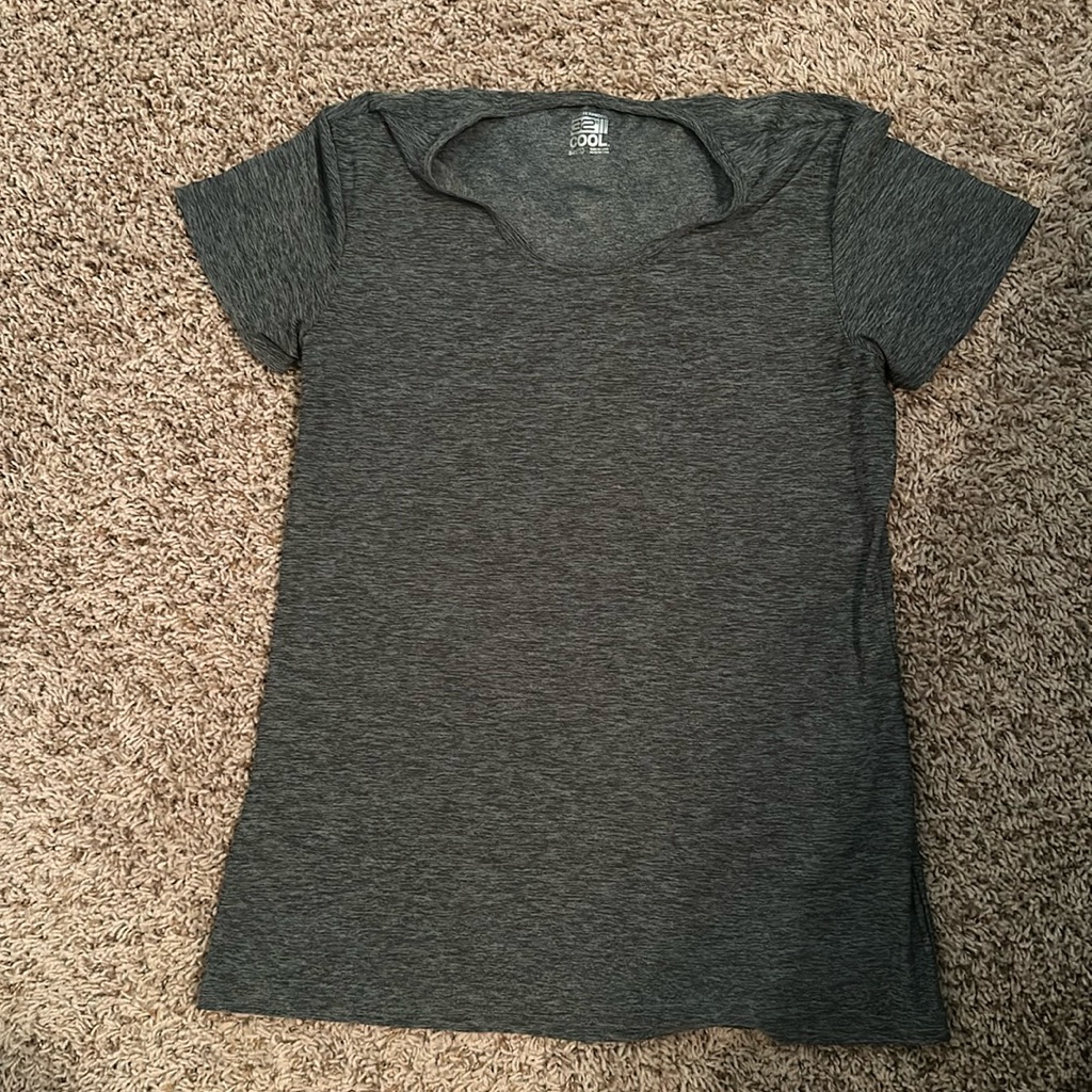 Weatherproof Gray Athletic Tee - Moisture Wicking